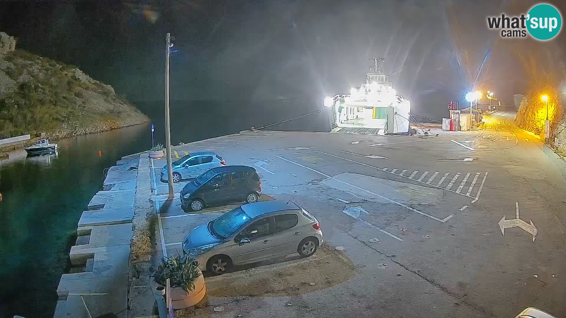 Webcam porto traghetti di Prizna – per l’isola di Pag