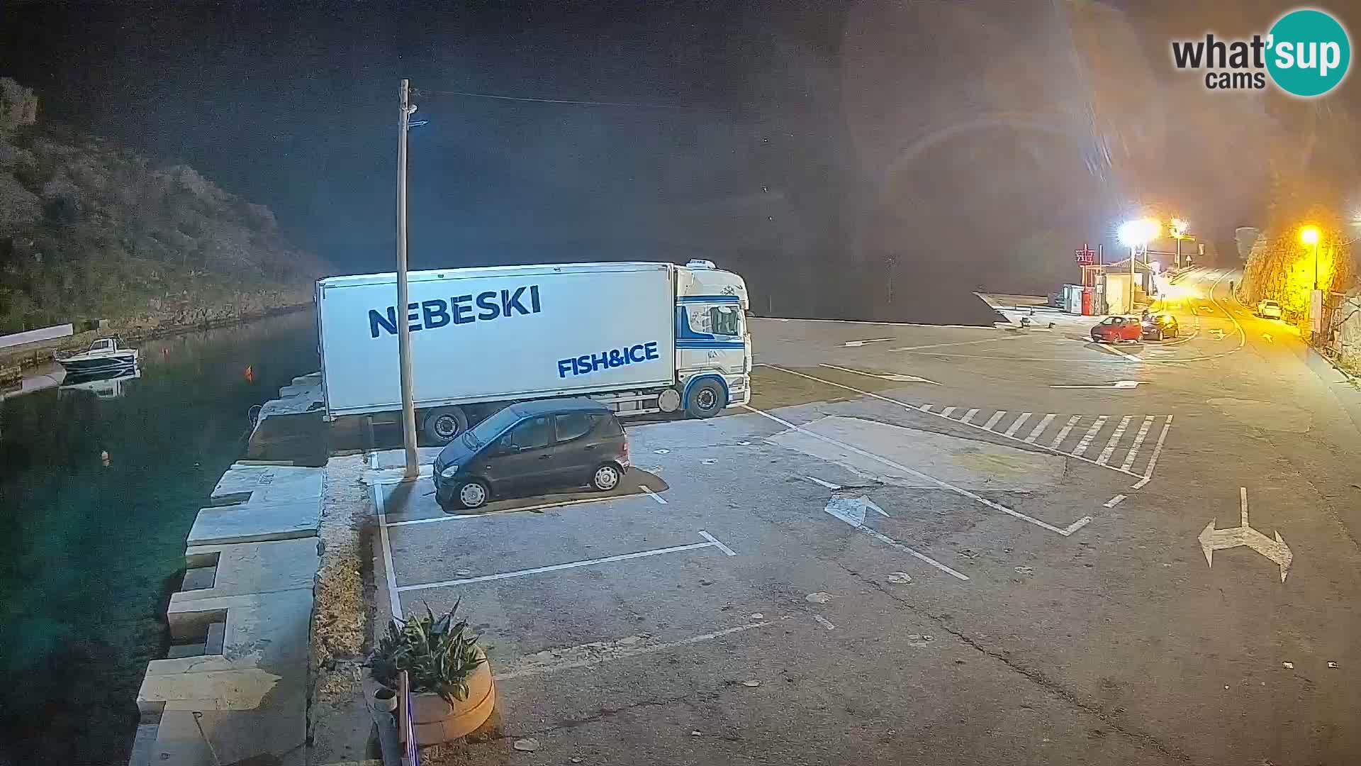 Webcam porto traghetti di Prizna – per l’isola di Pag