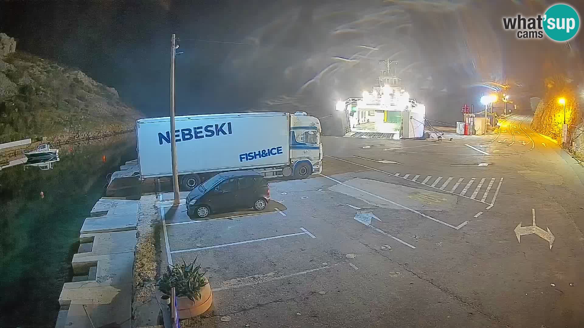 Webcam porto traghetti di Prizna – per l’isola di Pag