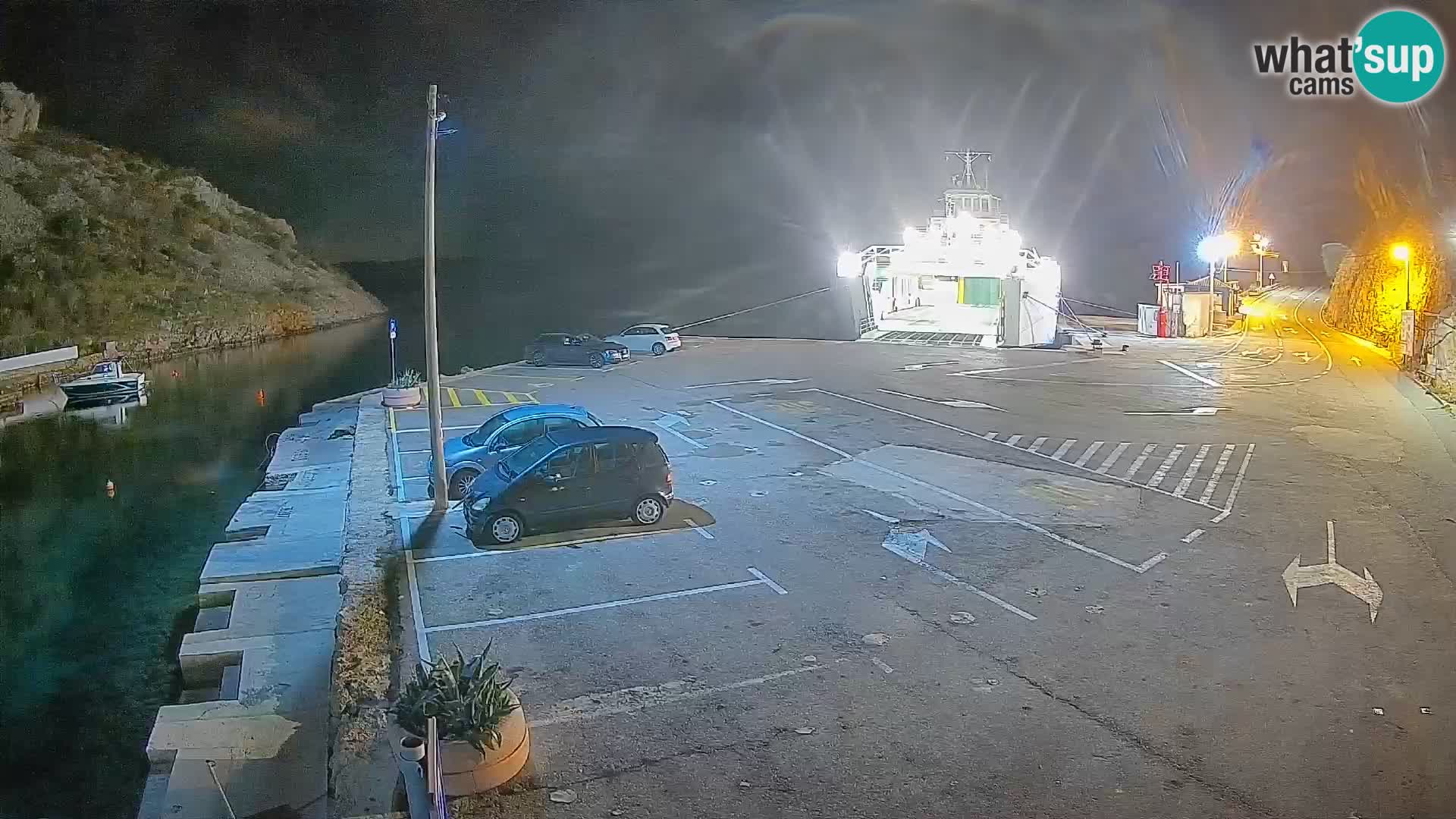 Webcam porto traghetti di Prizna – per l’isola di Pag