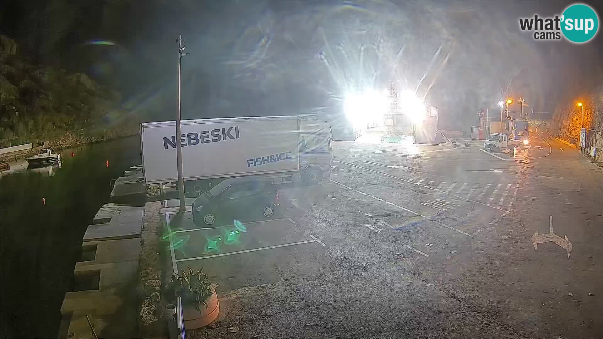 Webcam porto traghetti di Prizna – per l’isola di Pag