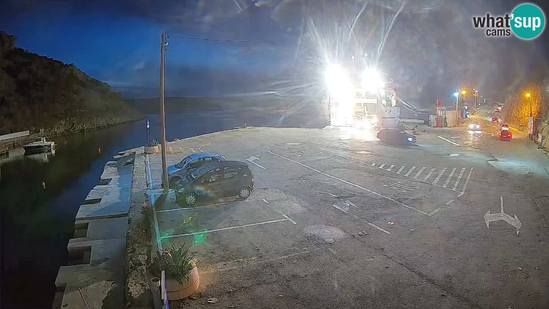 Webcam porto traghetti di Prizna – per l’isola di Pag