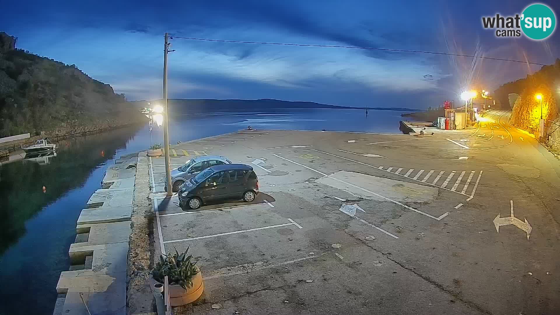 Webcam porto traghetti di Prizna – per l’isola di Pag
