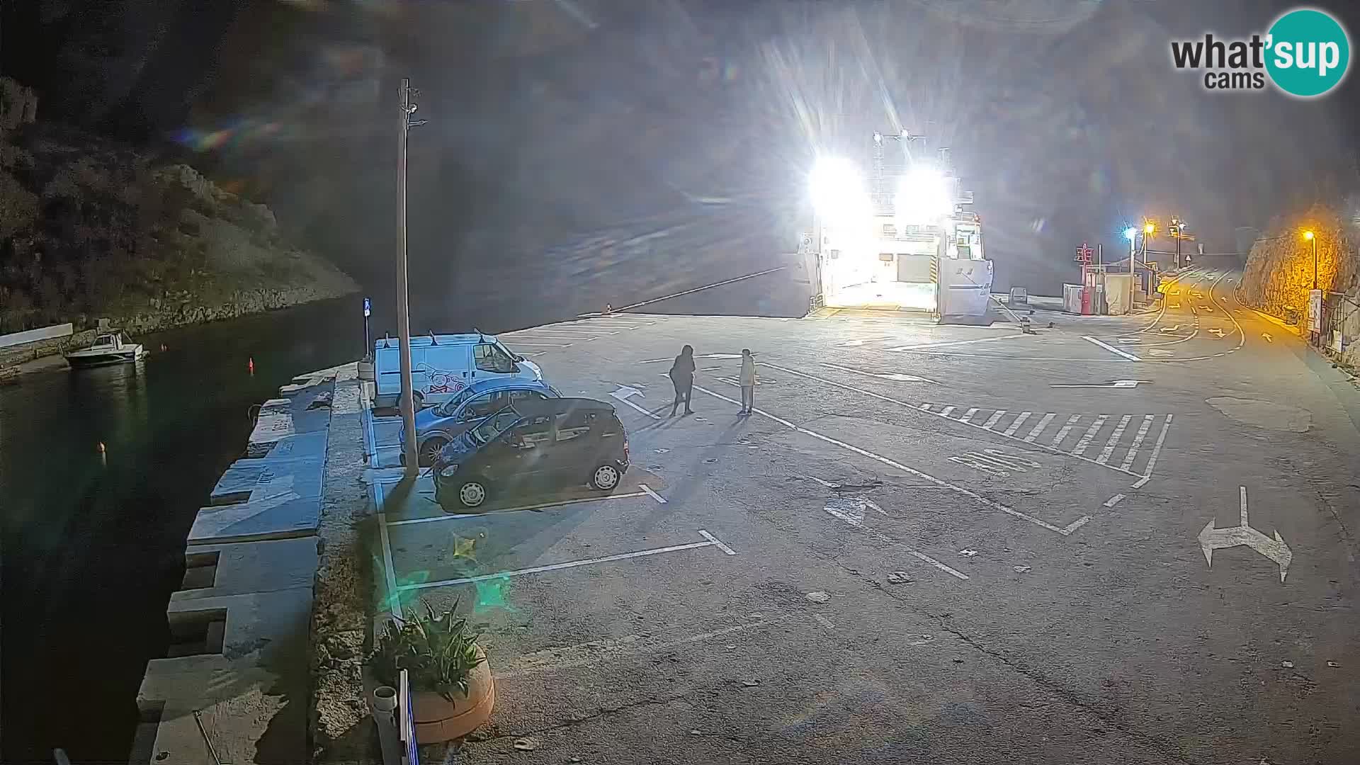 Webcam porto traghetti di Prizna – per l’isola di Pag