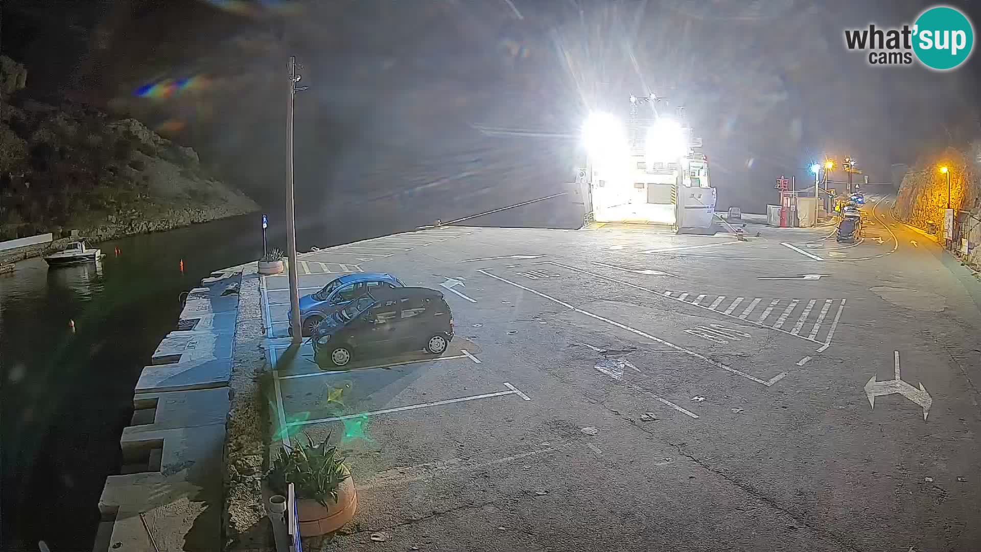 Webcam porto traghetti di Prizna – per l’isola di Pag