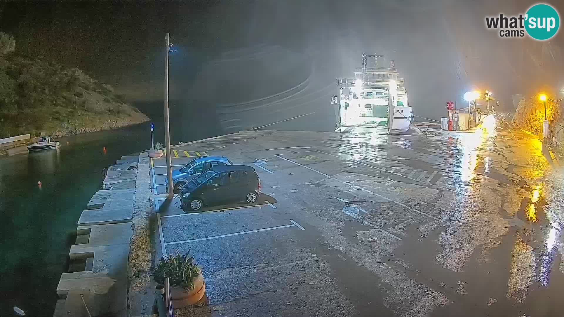 Webcam porto traghetti di Prizna – per l’isola di Pag