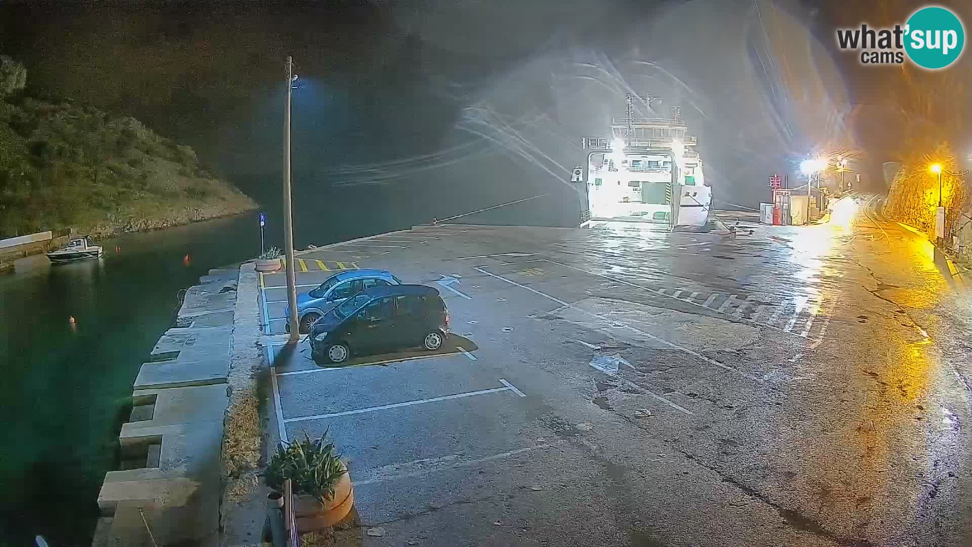 Webcam porto traghetti di Prizna – per l’isola di Pag