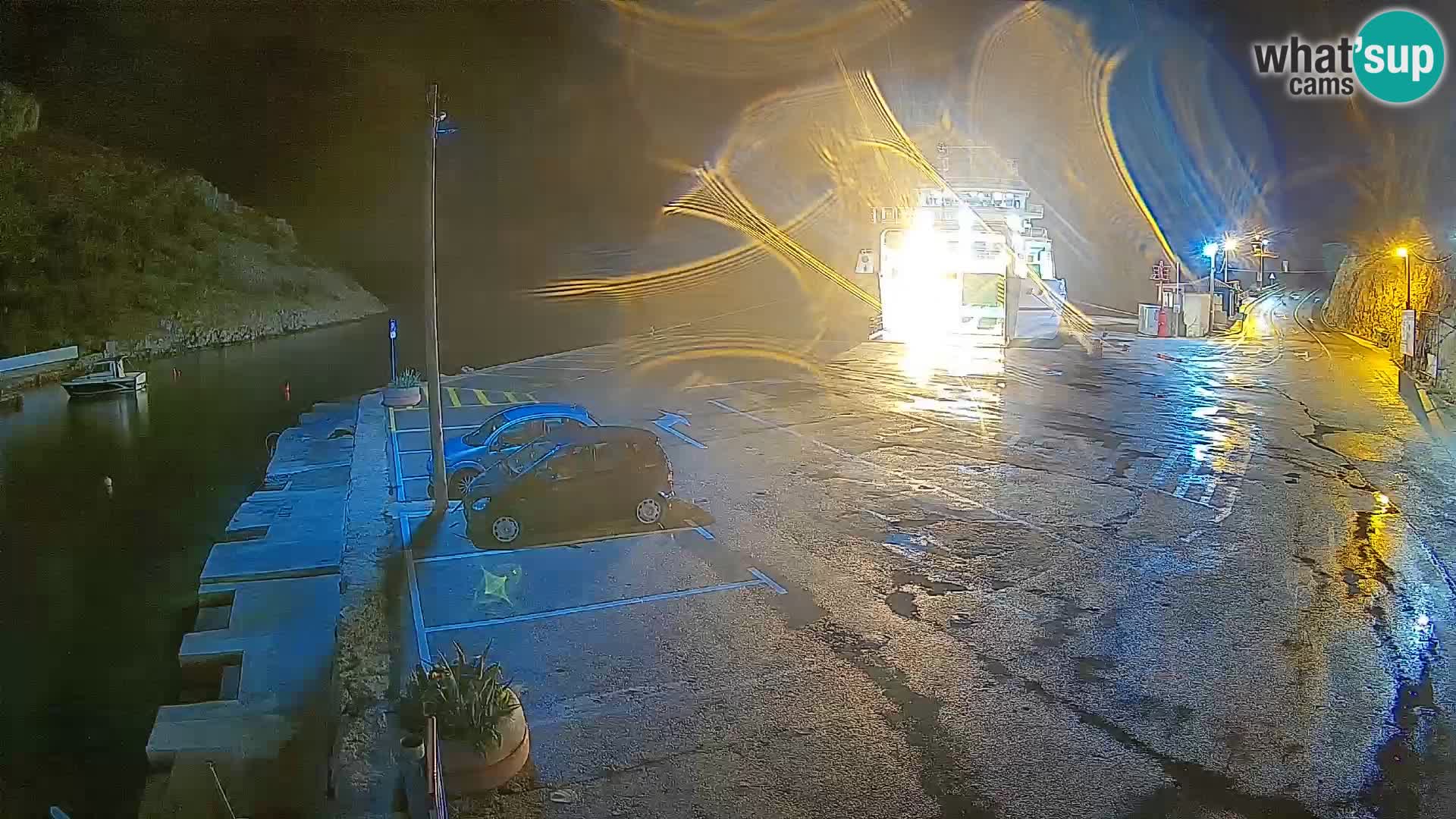 Webcam porto traghetti di Prizna – per l’isola di Pag