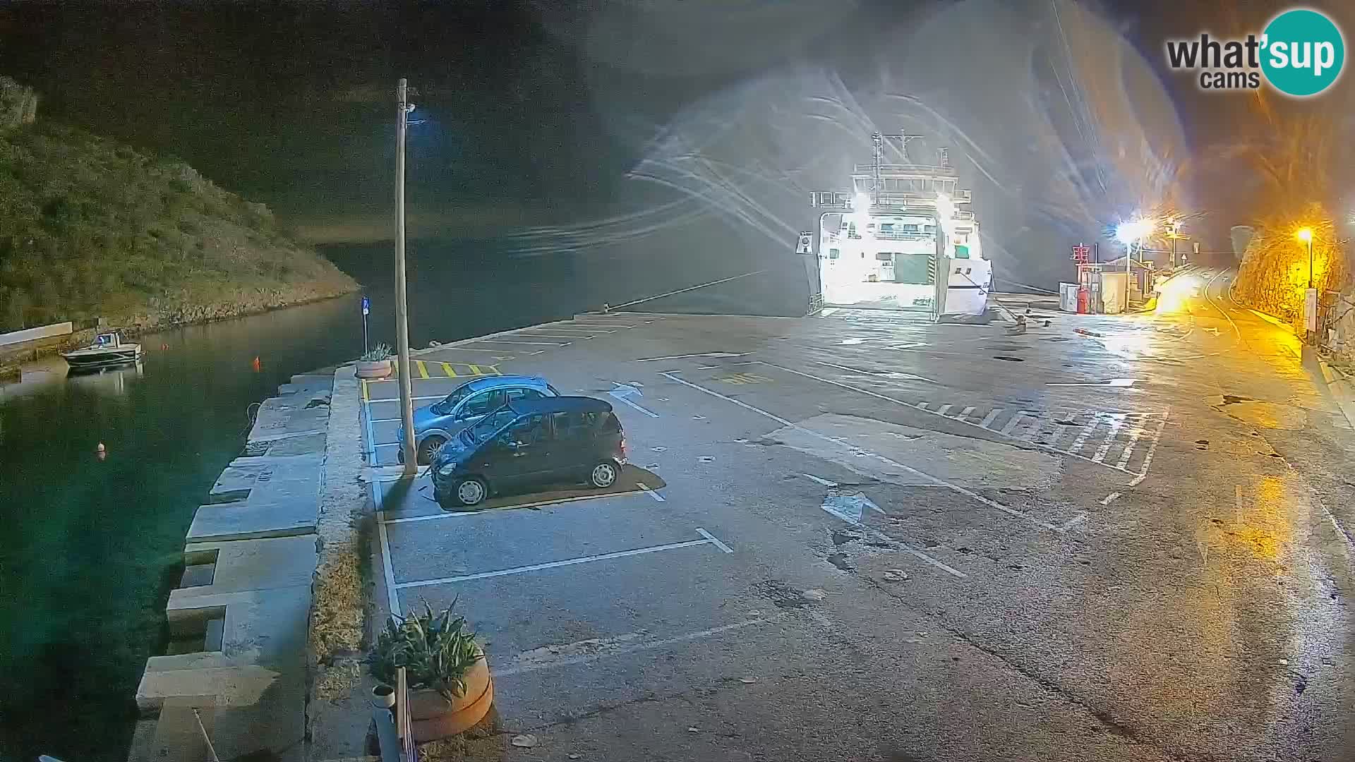 Webcam porto traghetti di Prizna – per l’isola di Pag