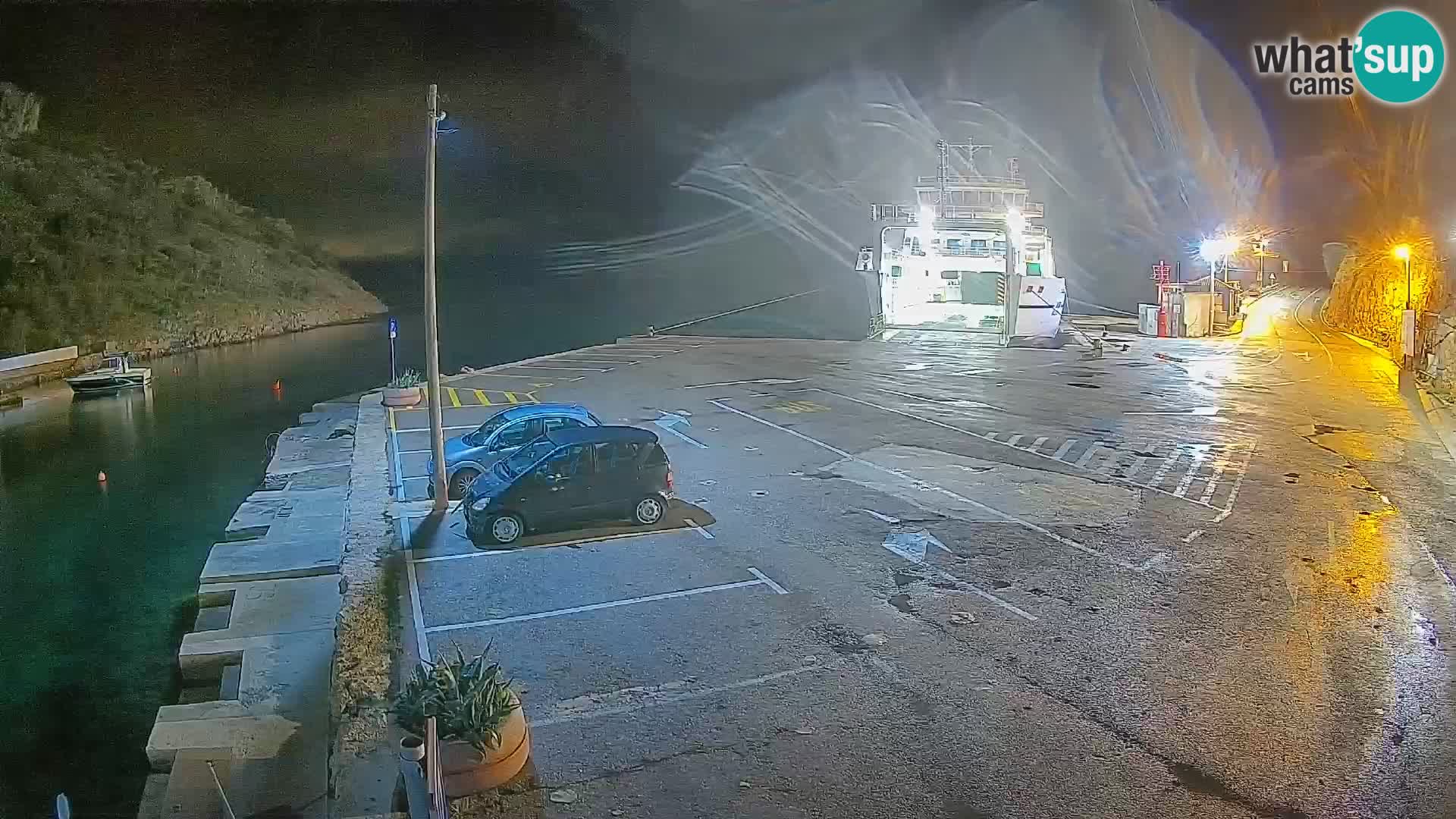 Webcam porto traghetti di Prizna – per l’isola di Pag