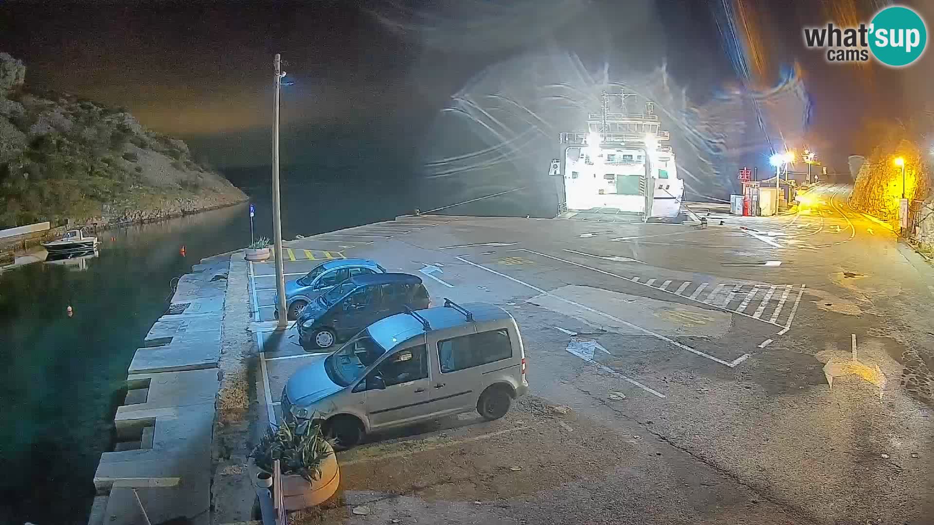 Webcam porto traghetti di Prizna – per l’isola di Pag