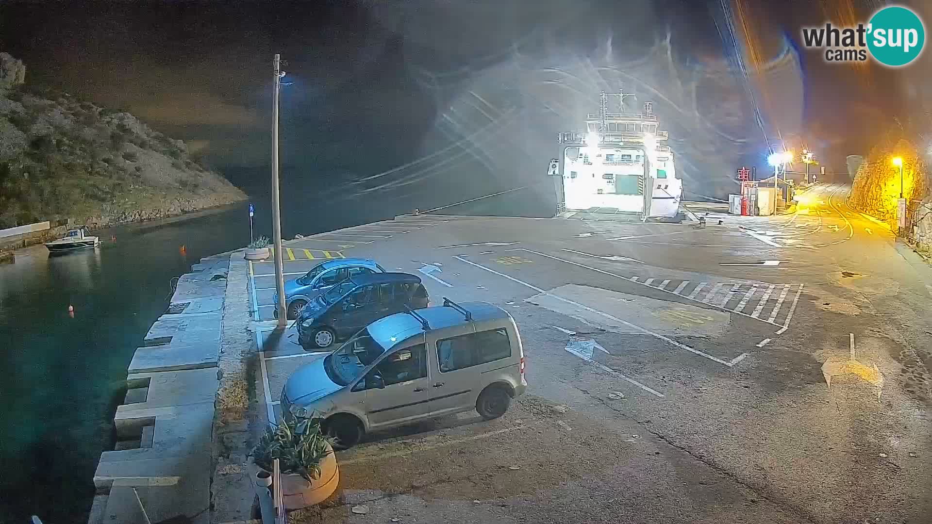 Webcam porto traghetti di Prizna – per l’isola di Pag