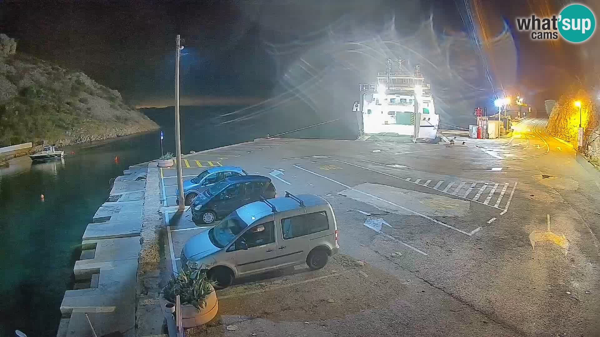 Webcam porto traghetti di Prizna – per l’isola di Pag