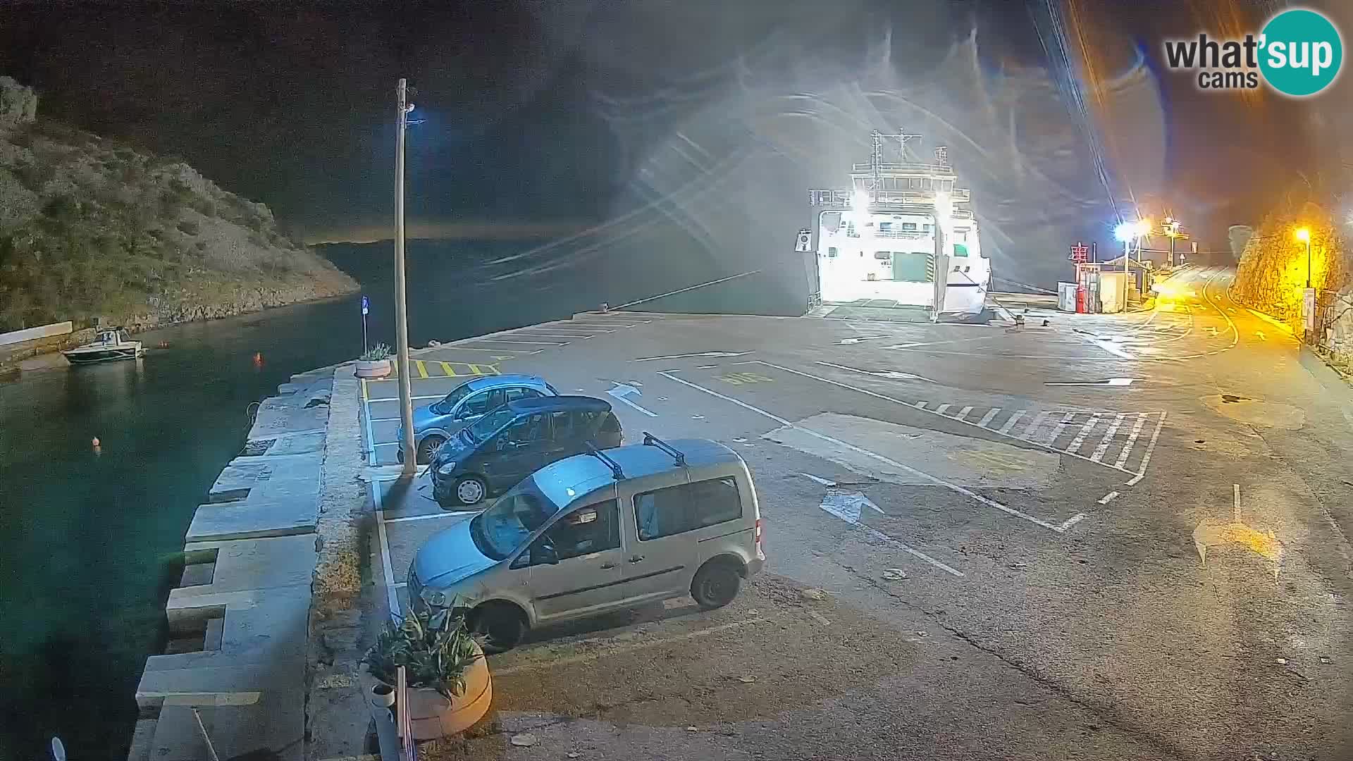 Webcam porto traghetti di Prizna – per l’isola di Pag