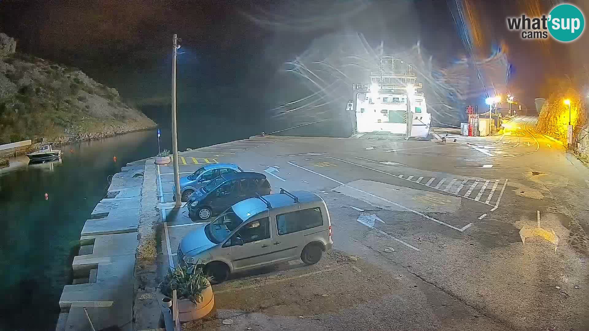 Webcam porto traghetti di Prizna – per l’isola di Pag