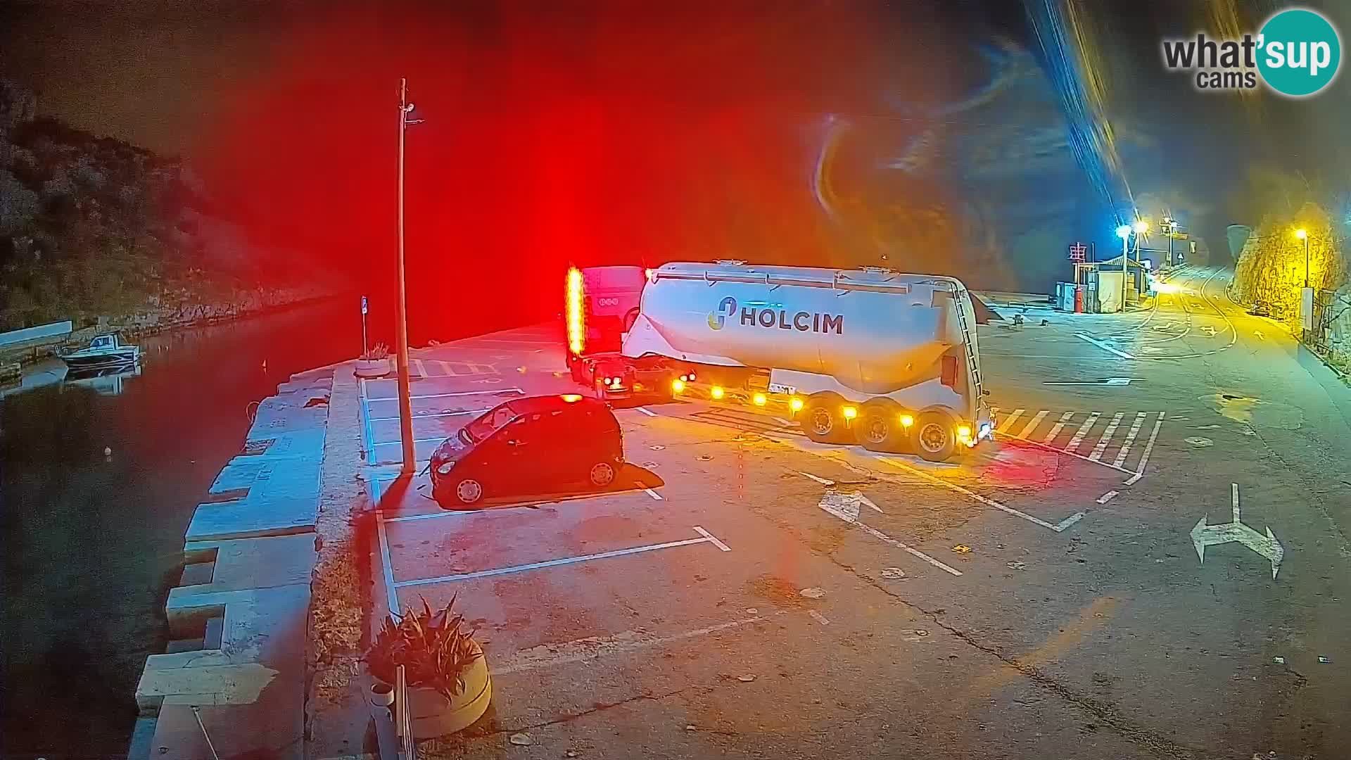 Webcam porto traghetti di Prizna – per l’isola di Pag