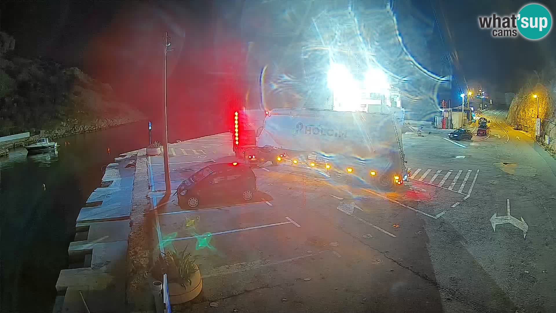 Webcam porto traghetti di Prizna – per l’isola di Pag