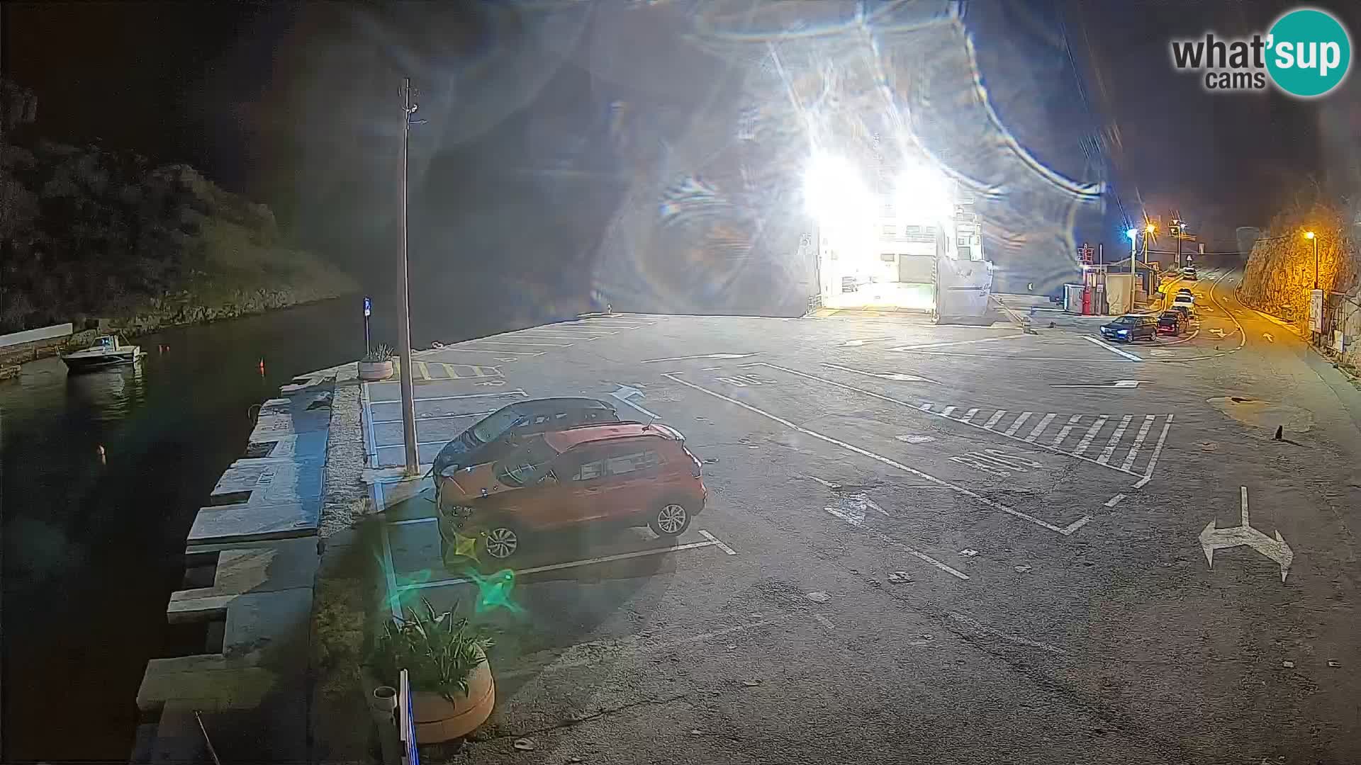 Webcam porto traghetti di Prizna – per l’isola di Pag