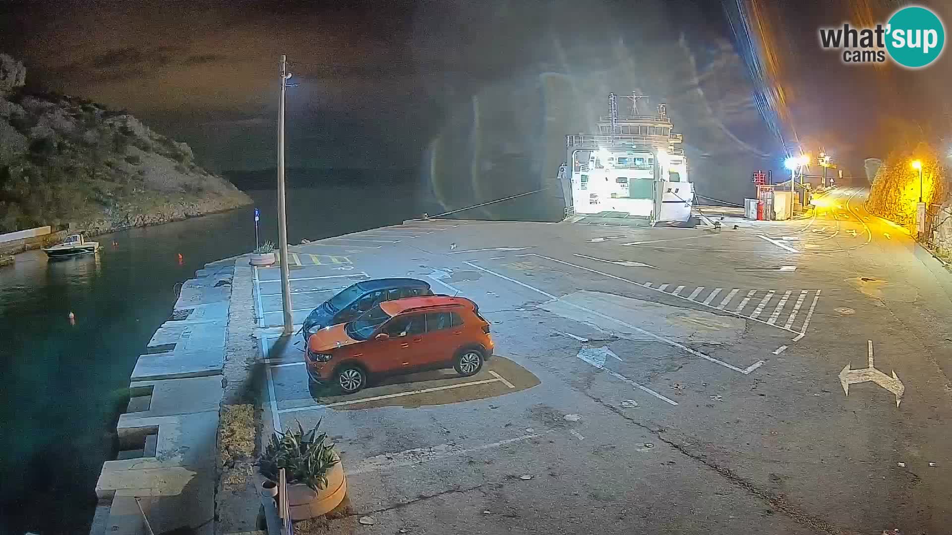 Webcam porto traghetti di Prizna – per l’isola di Pag