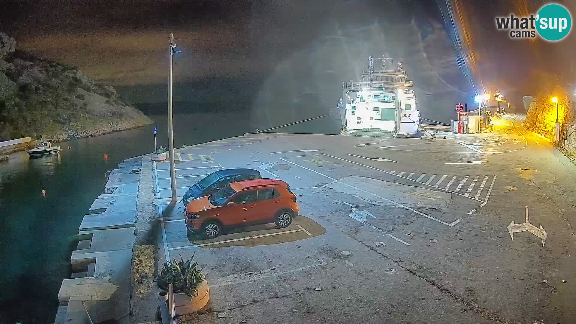 Webcam porto traghetti di Prizna – per l’isola di Pag