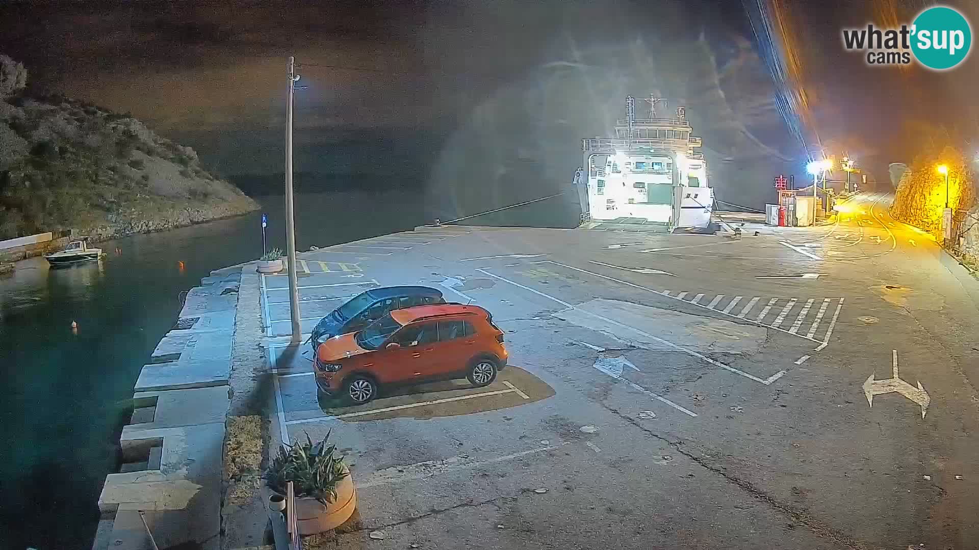 Webcam porto traghetti di Prizna – per l’isola di Pag