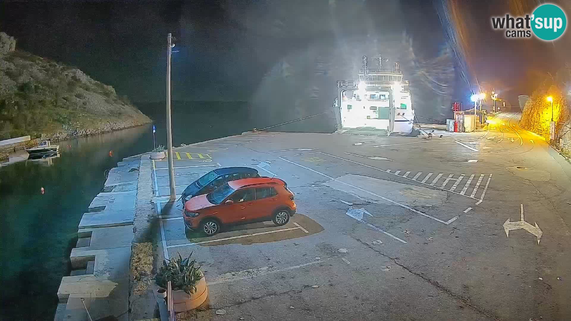 Webcam porto traghetti di Prizna – per l’isola di Pag