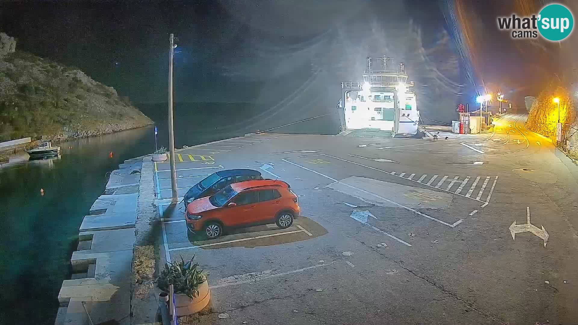 Webcam porto traghetti di Prizna – per l’isola di Pag
