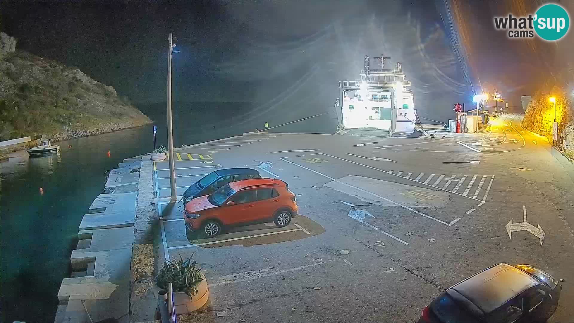 Webcam porto traghetti di Prizna – per l’isola di Pag