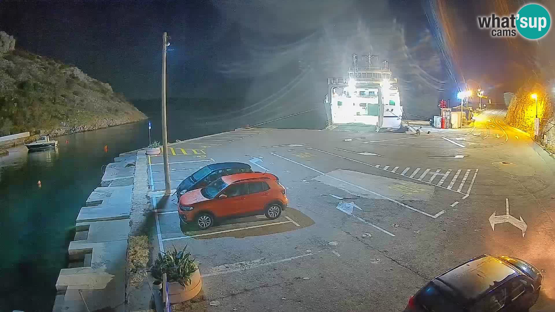 Webcam porto traghetti di Prizna – per l’isola di Pag