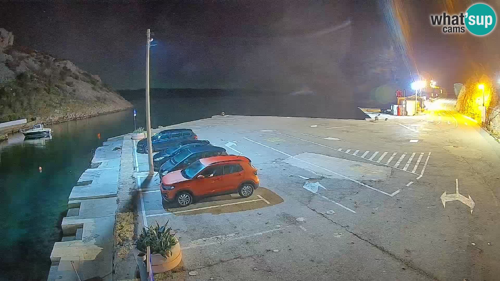 Webcam porto traghetti di Prizna – per l’isola di Pag