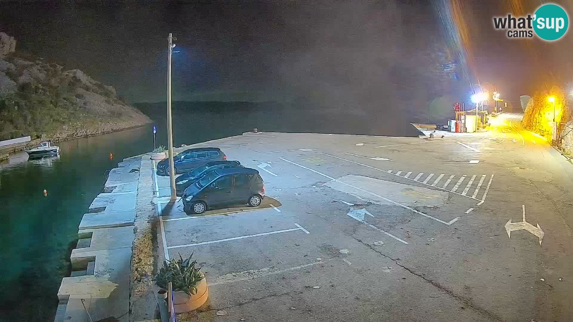 Webcam porto traghetti di Prizna – per l’isola di Pag