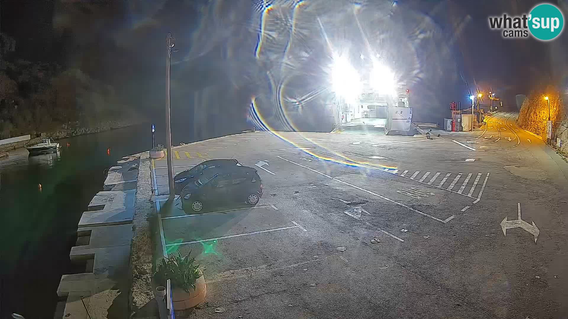 Webcam porto traghetti di Prizna – per l’isola di Pag