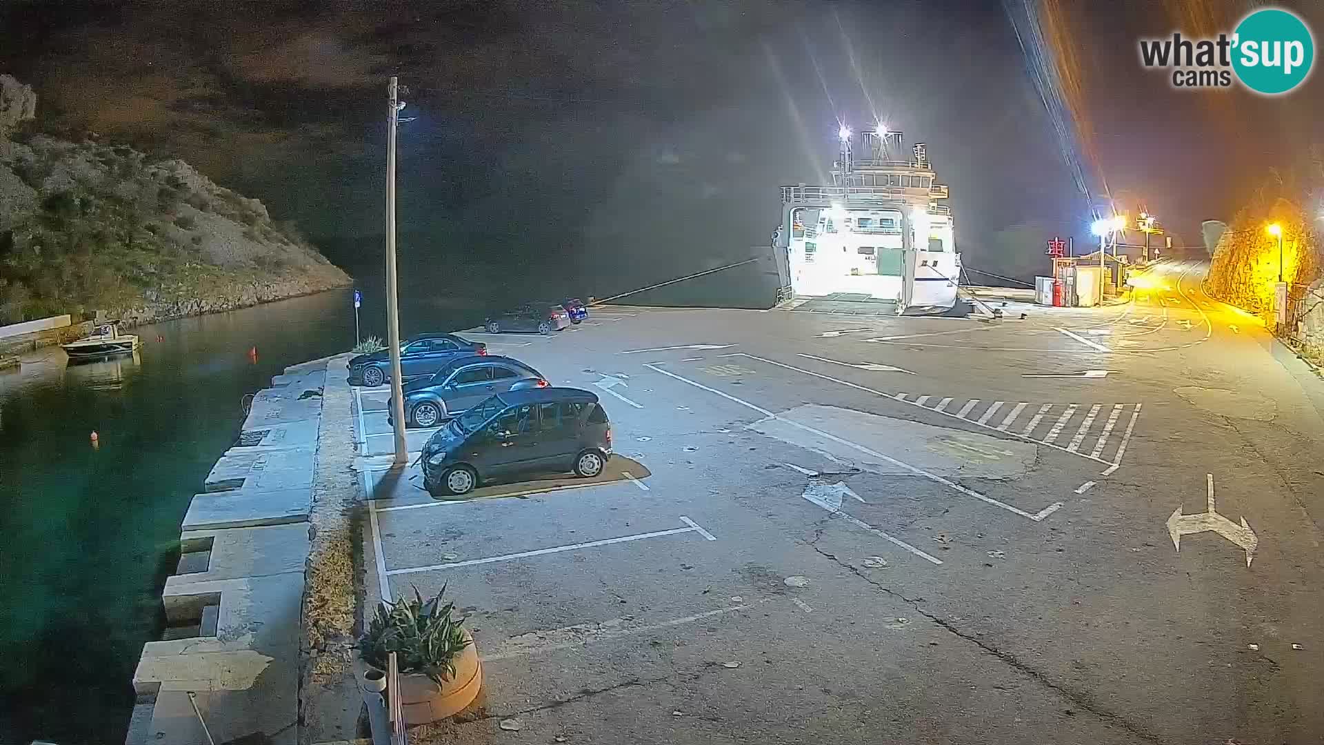 Webcam porto traghetti di Prizna – per l’isola di Pag
