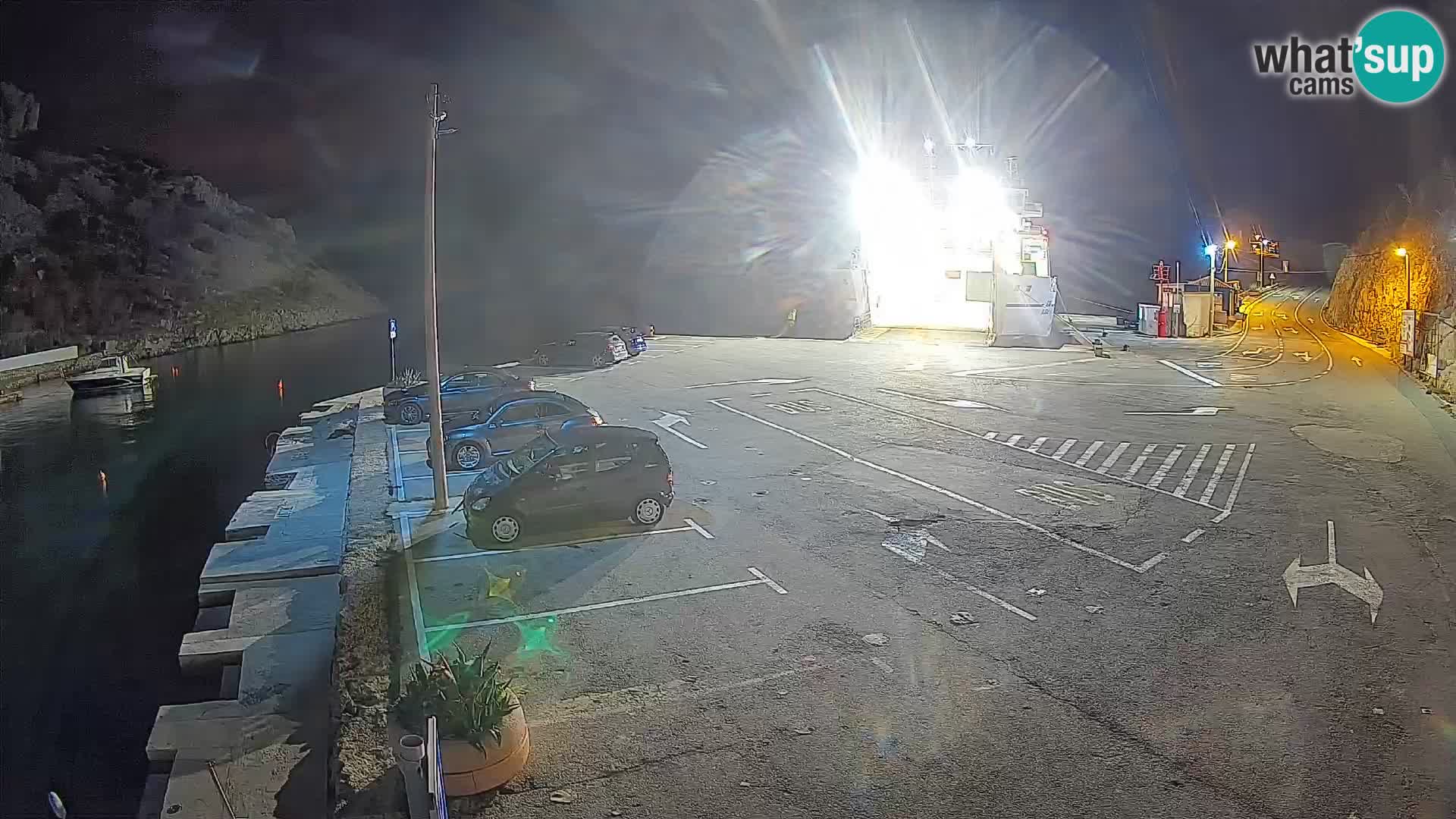 Webcam porto traghetti di Prizna – per l’isola di Pag