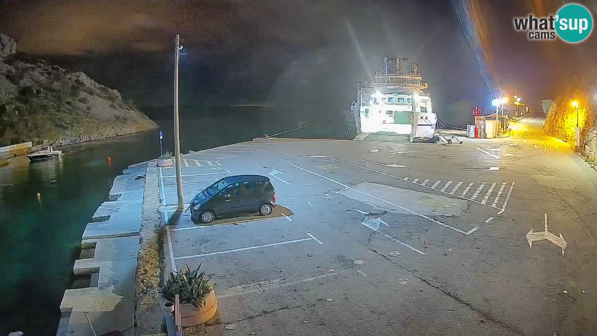 Webcam porto traghetti di Prizna – per l’isola di Pag