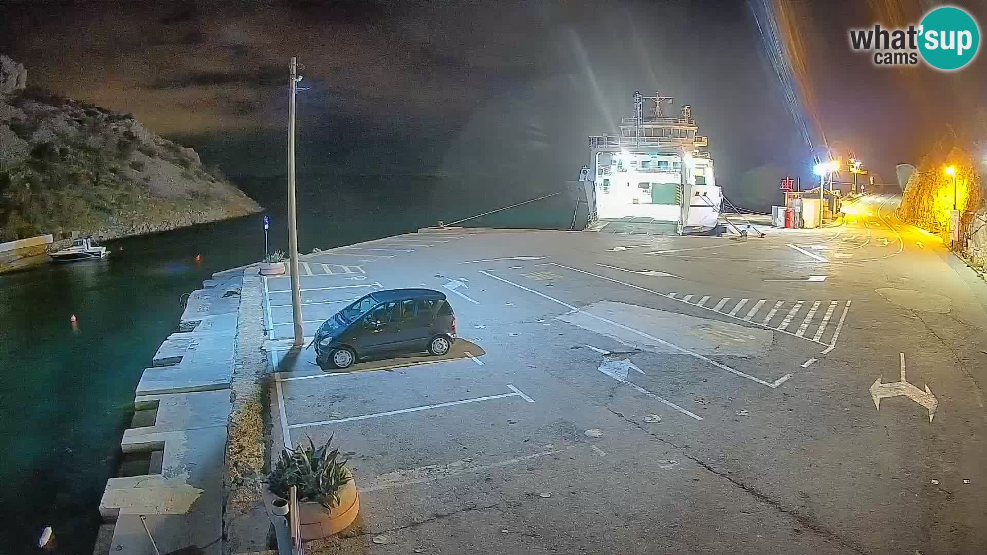 Webcam porto traghetti di Prizna – per l’isola di Pag