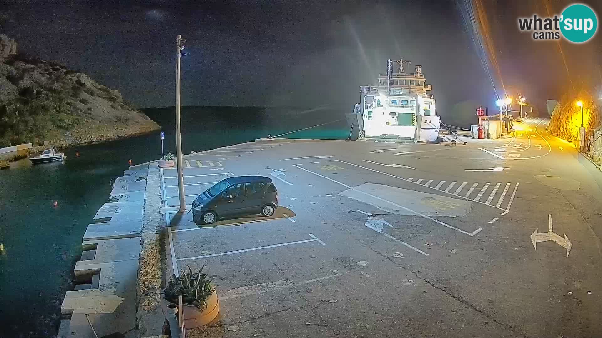 Webcam porto traghetti di Prizna – per l’isola di Pag