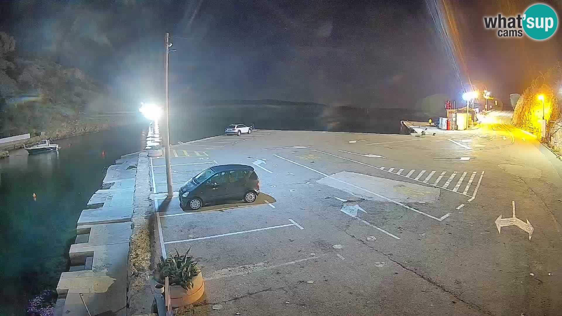 Webcam porto traghetti di Prizna – per l’isola di Pag