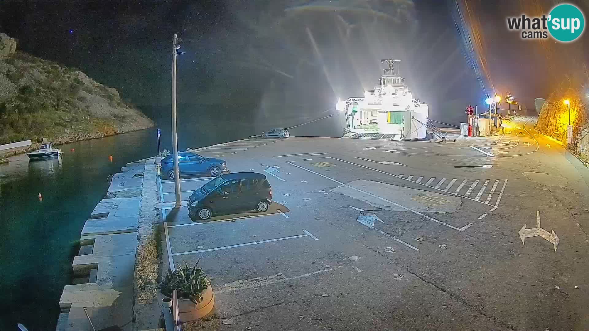 Webcam porto traghetti di Prizna – per l’isola di Pag