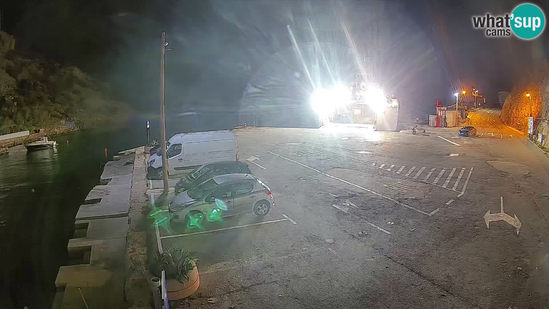 Webcam porto traghetti di Prizna – per l’isola di Pag