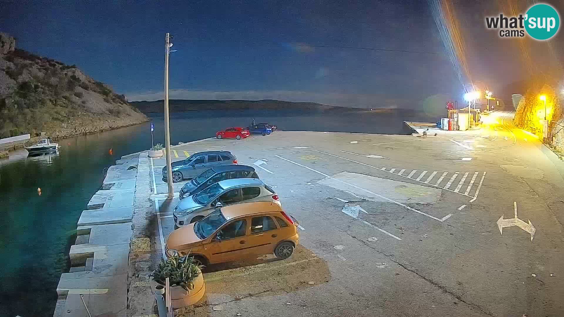 Webcam porto traghetti di Prizna – per l’isola di Pag