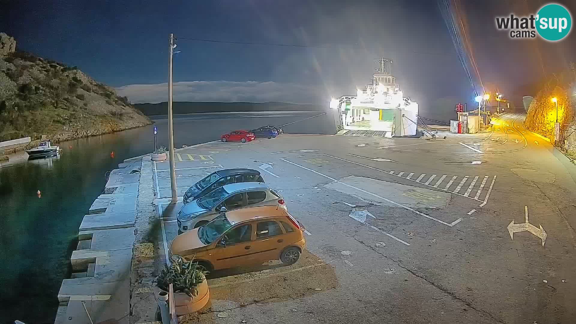 Webcam porto traghetti di Prizna – per l’isola di Pag