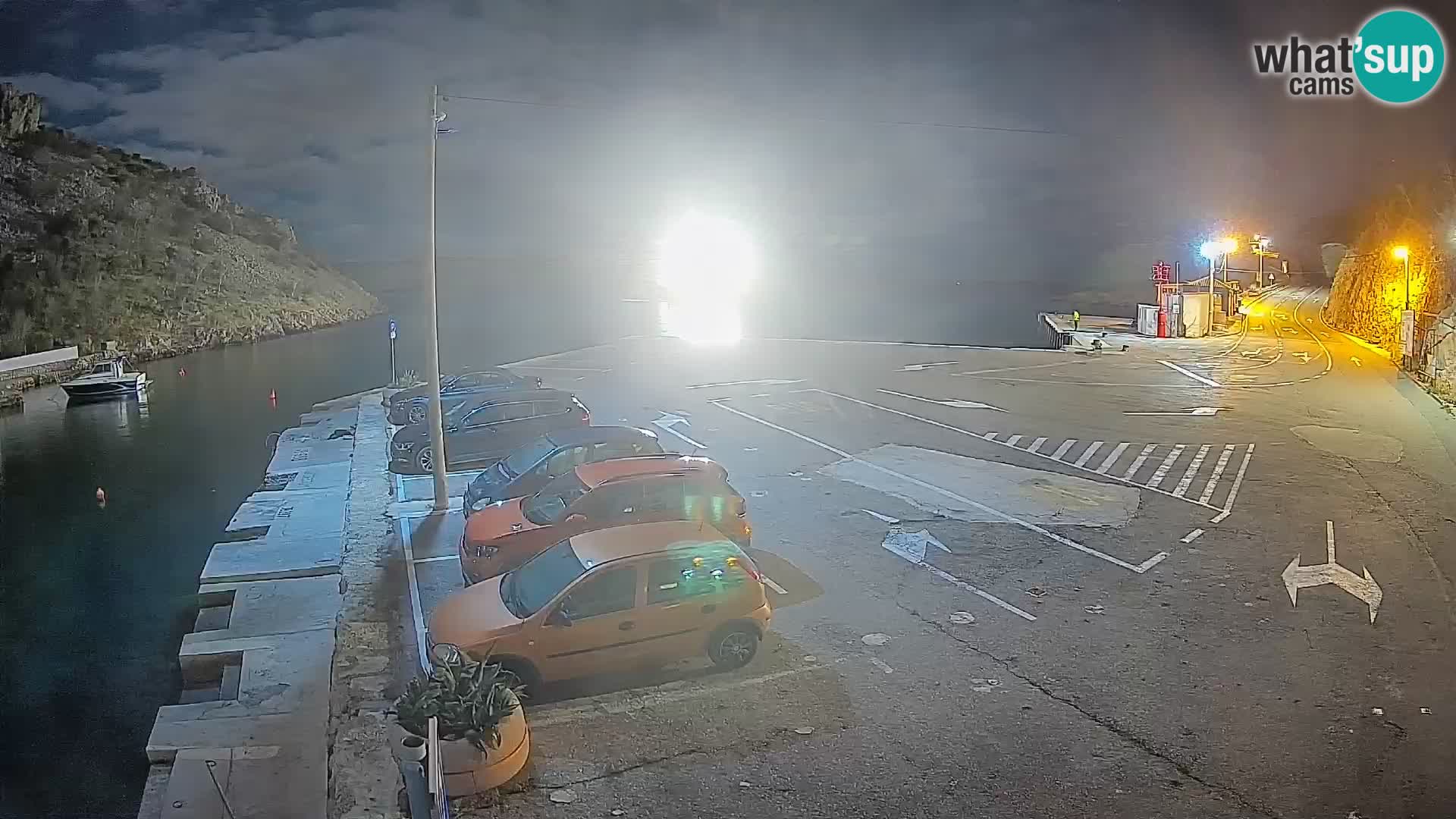 Webcam porto traghetti di Prizna – per l’isola di Pag