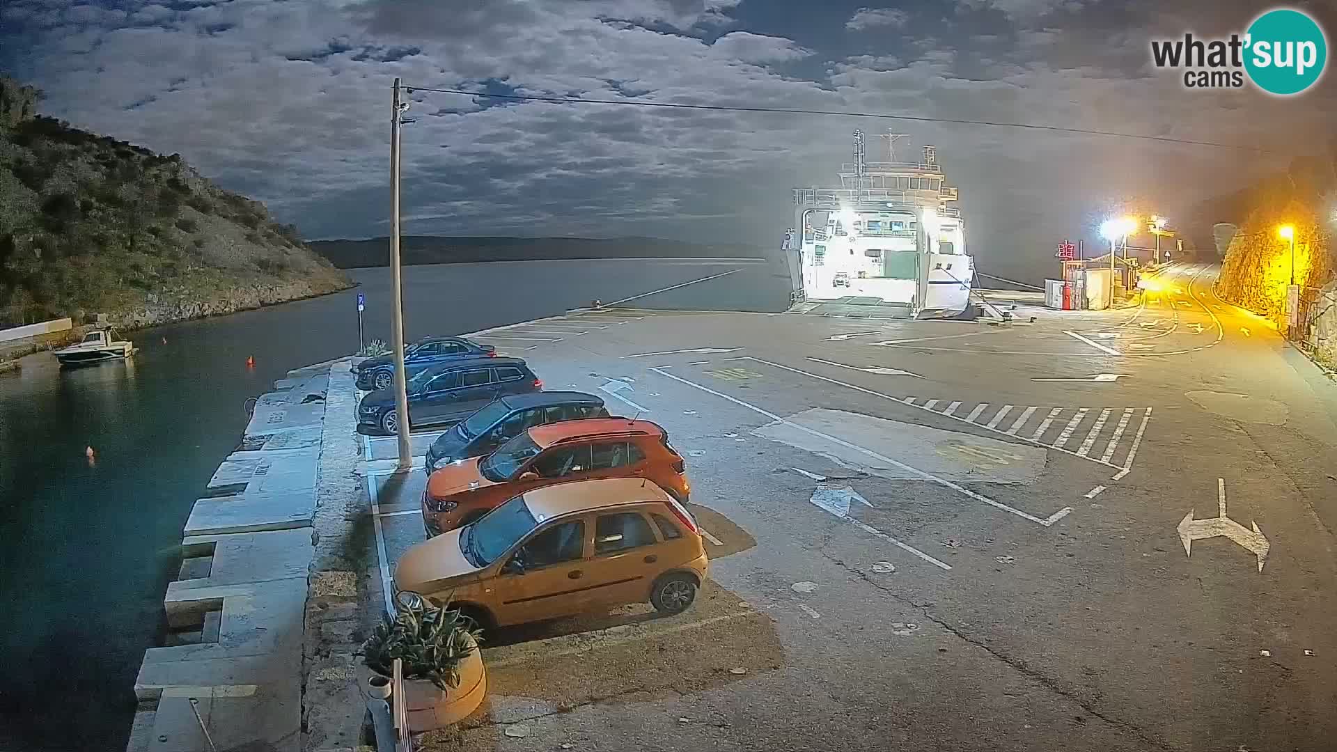 Webcam porto traghetti di Prizna – per l’isola di Pag