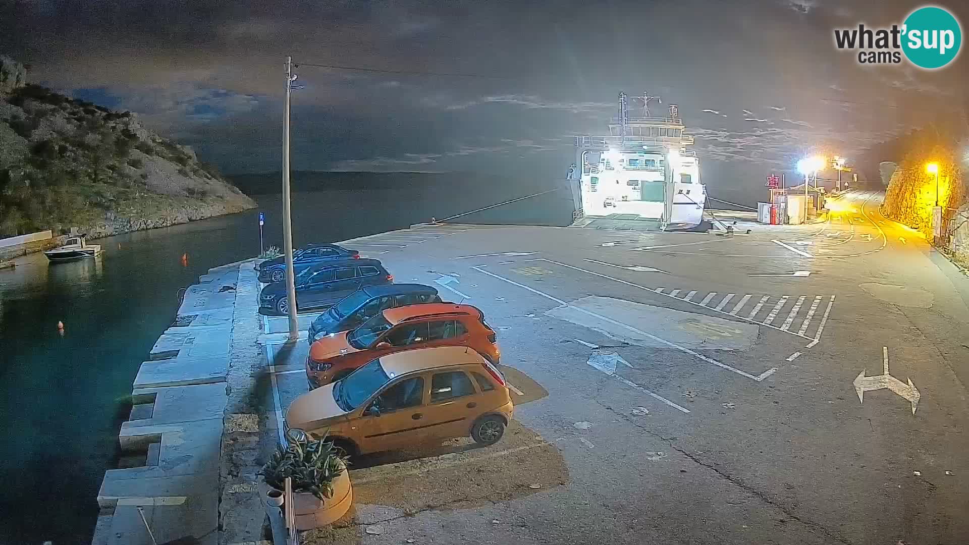 Webcam porto traghetti di Prizna – per l’isola di Pag