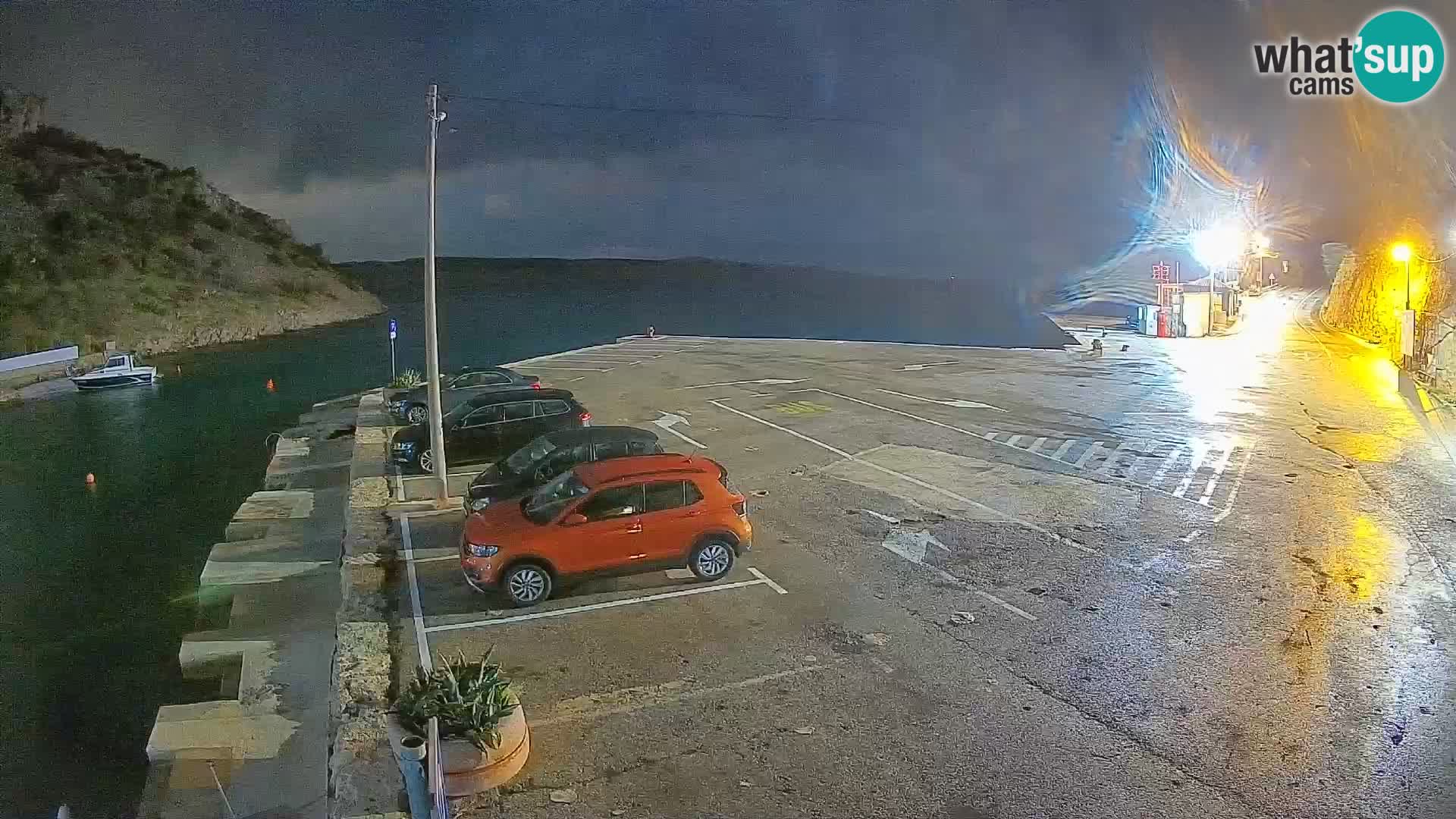 Webcam porto traghetti di Prizna – per l’isola di Pag