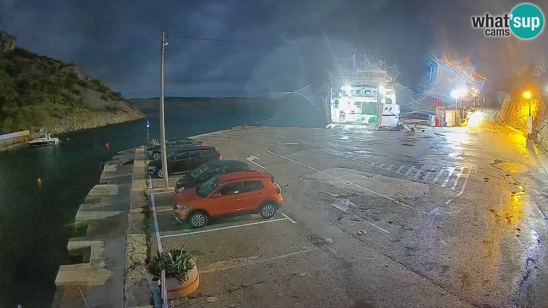 Webcam porto traghetti di Prizna – per l’isola di Pag