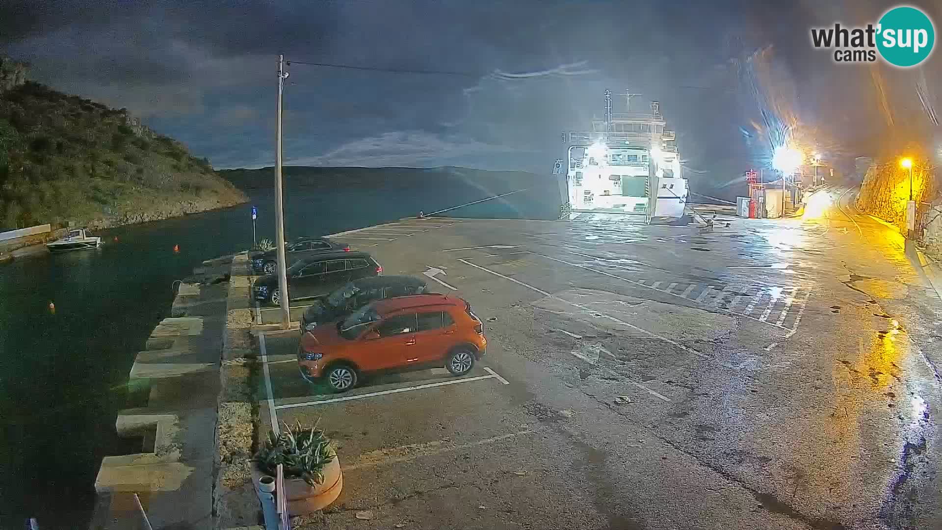 Webcam porto traghetti di Prizna – per l’isola di Pag