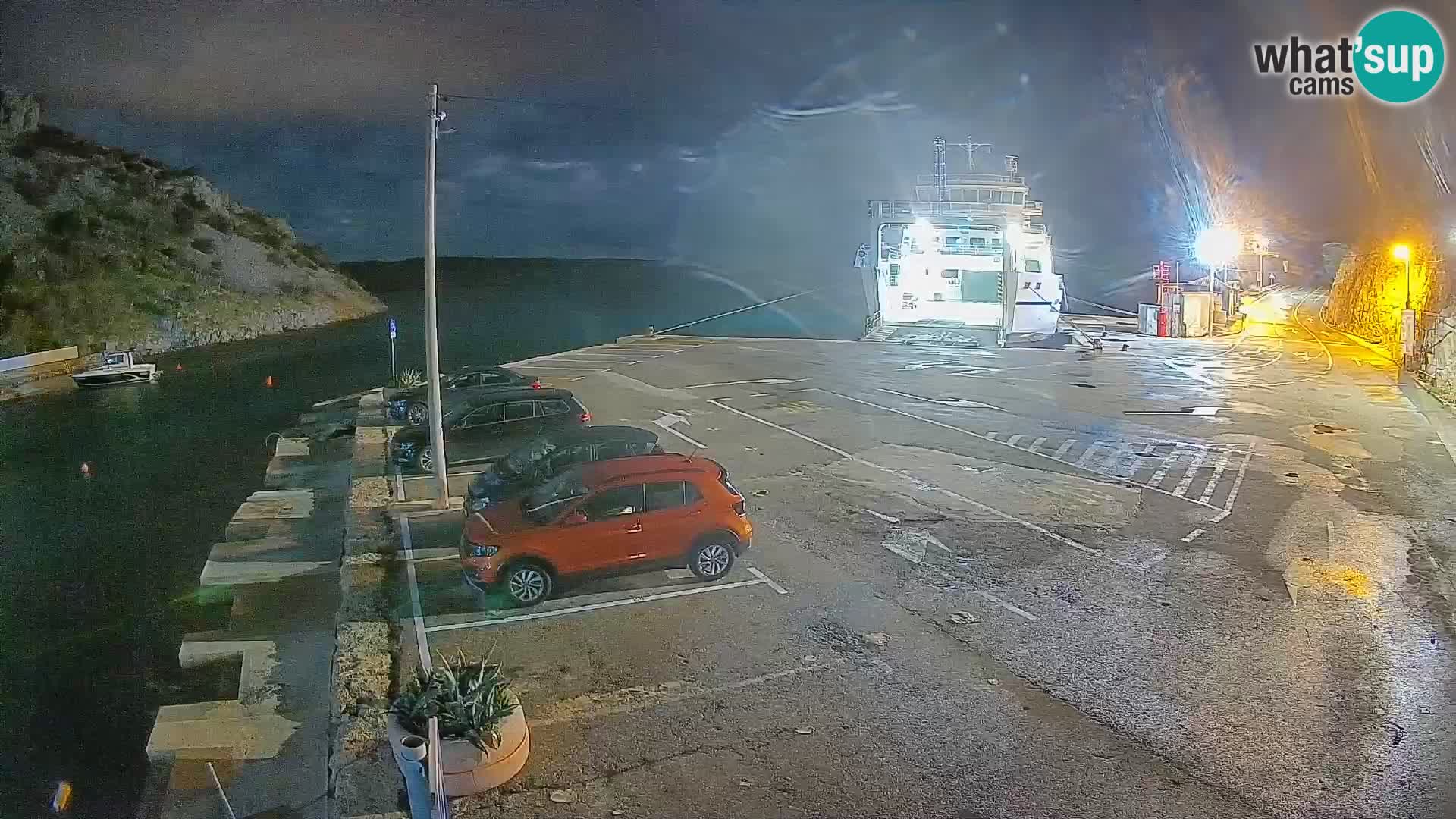 Webcam porto traghetti di Prizna – per l’isola di Pag