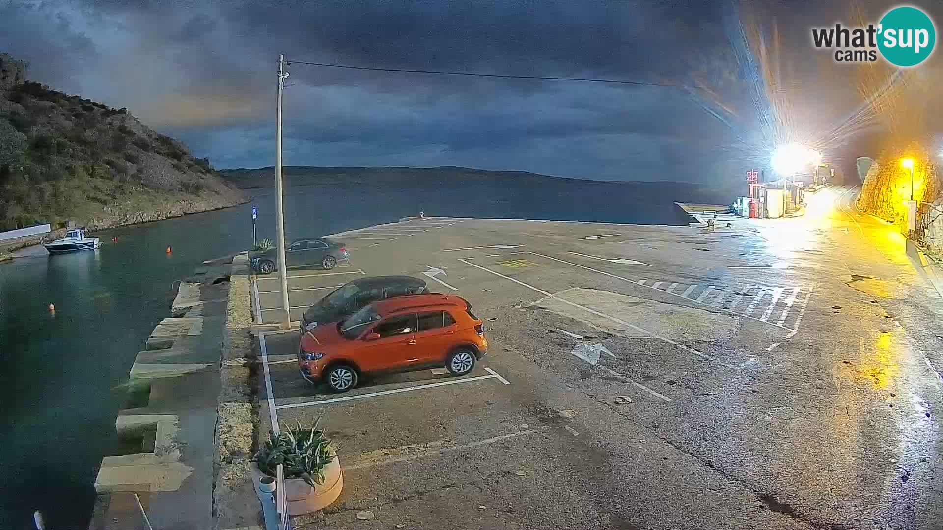 Webcam porto traghetti di Prizna – per l’isola di Pag